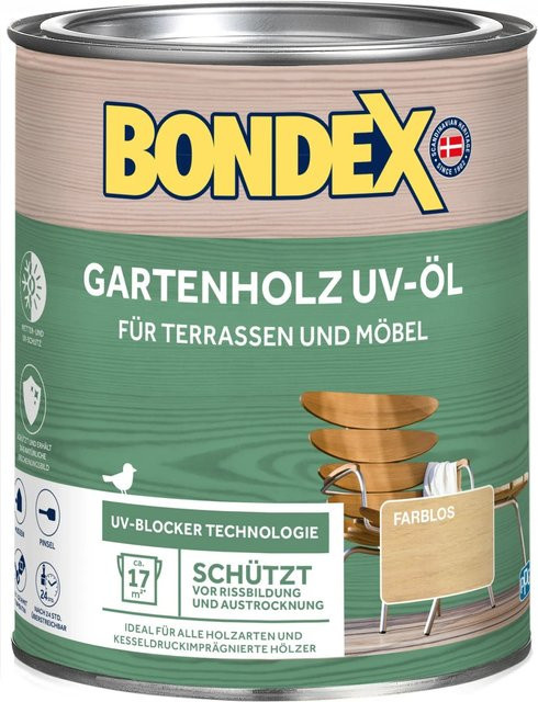 Bondex UV-Öl Universal Farblos mit UV-Schutz 0,75 l - Bild 1