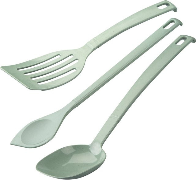 Fackelmann Küchenhelfer-Set Balance, 3-teilig, grün, hitzebeständig und spülmaschinenfest - Bild 1