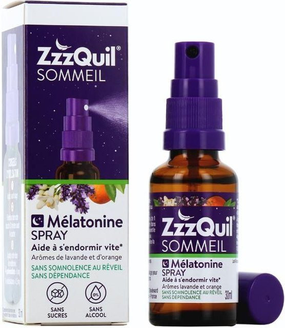 ZzzQuil Melatonin Spray, Lavendel-Aroma & Orange, 30 ml - Bild 1