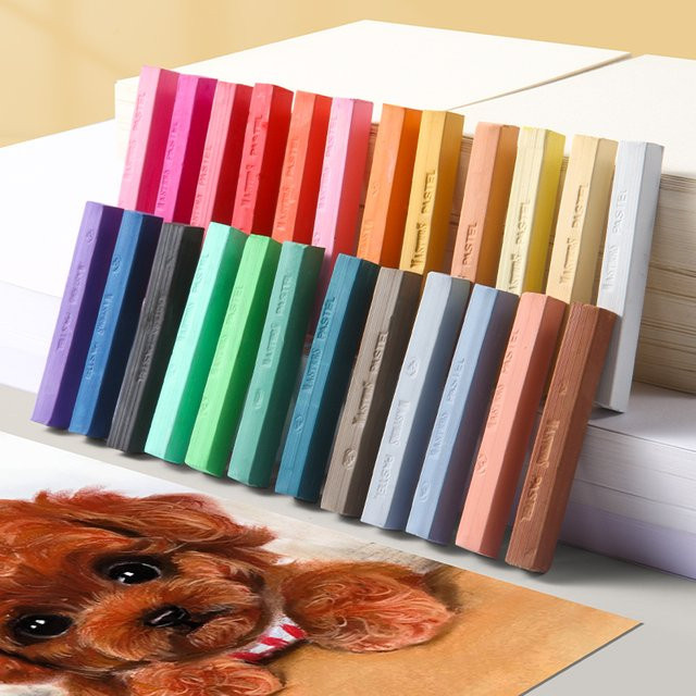 Marie's Soft Chalk Pastels Professionelle Pastellkreiden in Multicolour für Künstler - Bild 1