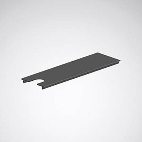 Trilux Hochvolt-Schienensystem-Komponente Rail Feed-in in Schwarz - Bild 1