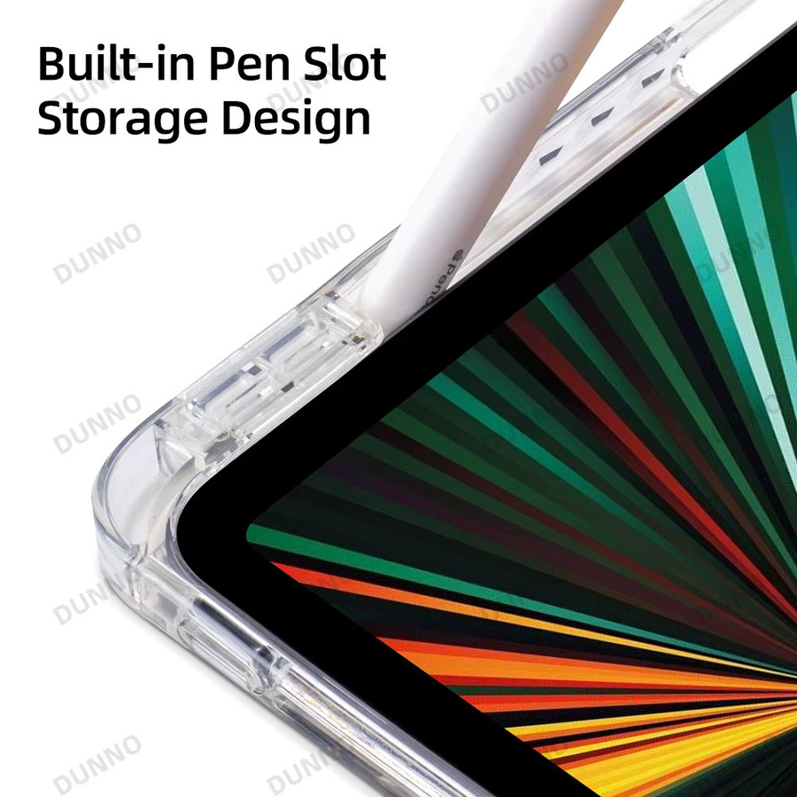 Schutzhülle für Apple iPad Air 11 und iPad Pro 11/12,9 Zoll mit Stifthalter, Farbe: Grün - Bild 3