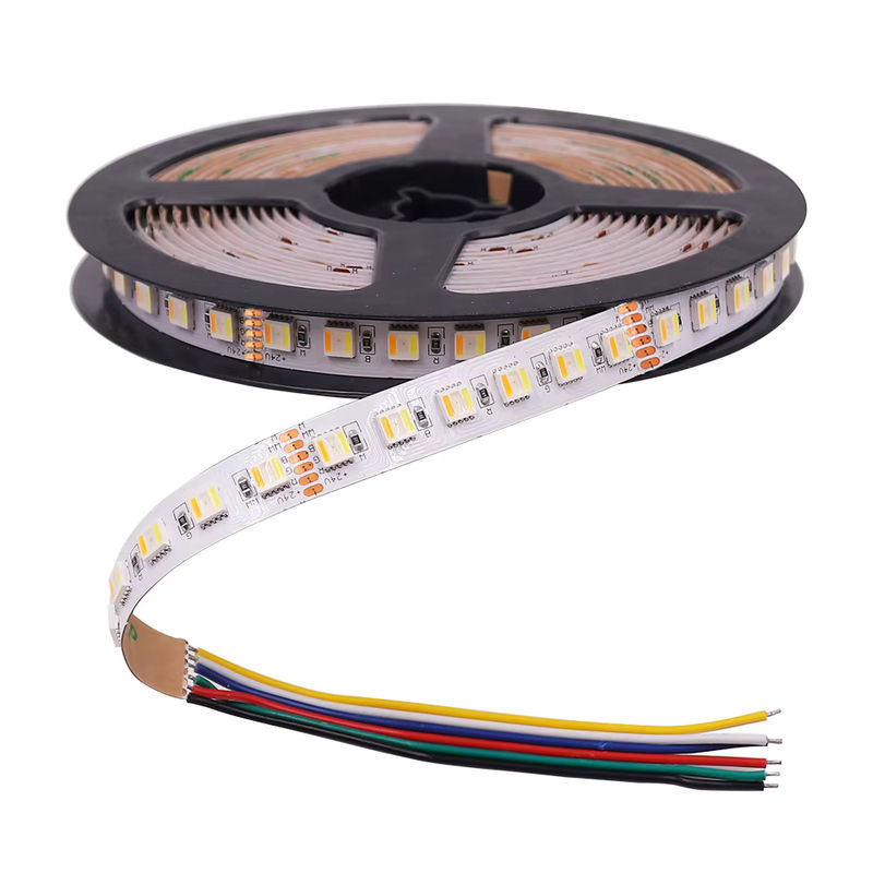 Teopek RGBCCT LED-Streifen RGBWW 5 in 1 Chip 5050 SMD, 5m Länge, wasserdicht und schneidbar, Multicolor - Bild 2