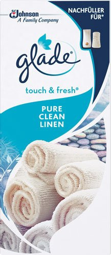 Glade Touch & Fresh Minispray Pure Clean Linen Nachfüllung Kartusche, Multicolor, 17 g - Bild 1