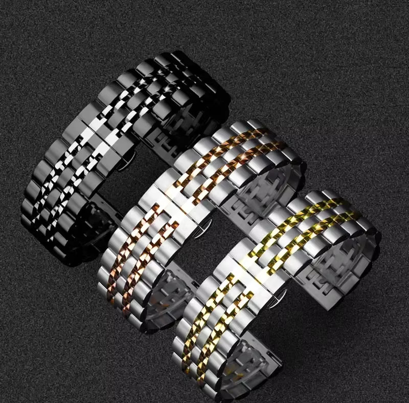Xiaomi Uhrenarmband Edelstahl, 22mm, silver, Unisex - Bild 1