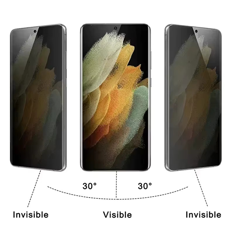 4 Stück Anti-Spy Hydrogel-Displayschutzfolie für iPhone 17 16 15 14 13 12 11 Pro Max 16e 17 Air X XR XS Max, Sichtschutzfolie, transparent - Bild 3