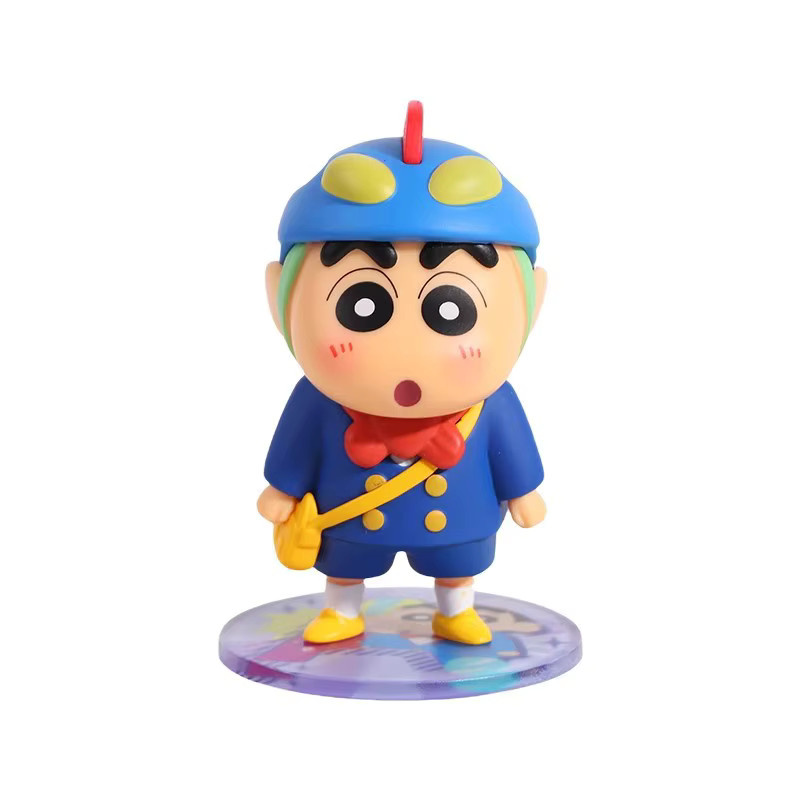 Bandai Crayon Shin-chan Blind Box Dynamic Battle Figuren, Kunststoff - Bild 3