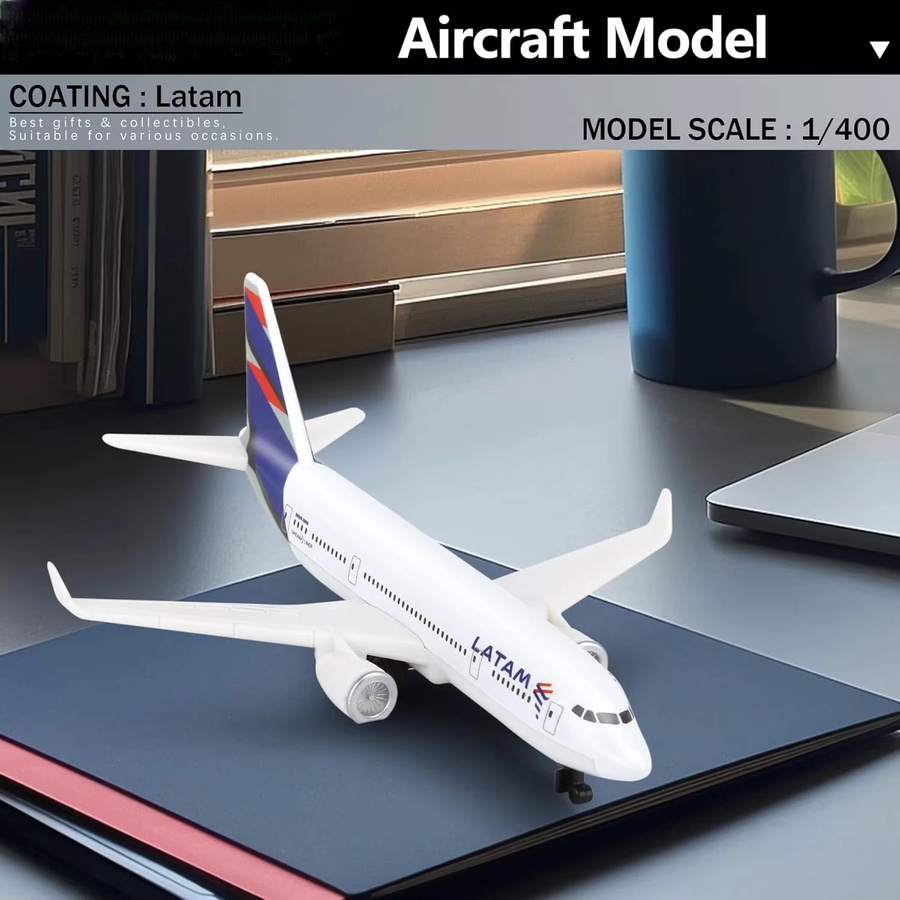 ZOCO 787 B787 Latam Airlines Flugzeug, Modellspielzeug, Metall, 16 cm - Bild 2