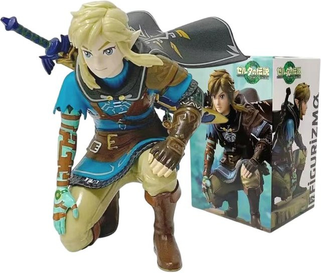 Yiran toy 1 The Legend of Zelda Link Prinzessin Zelda Modell, 12cm, ab 14 Jahre - Bild 1