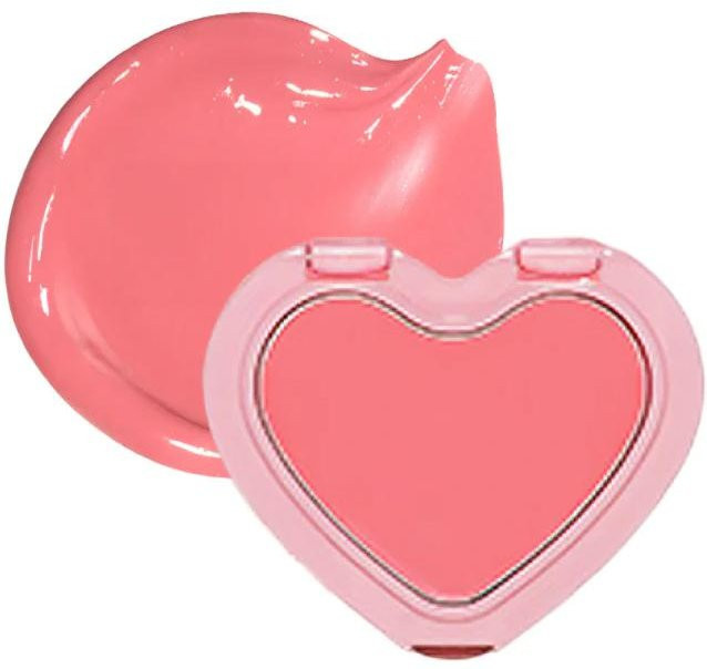 AOU Cosmetics Glowy Cream Blush, 01 Churu Cheeks pink, 2.3g - Bild 1