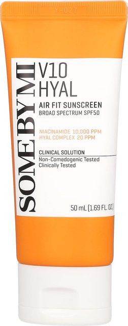 SOME BY MI V10 Hyal Air Fit Sonnenschutz, LSF 50, 50 ml, Empfindliche Haut - Bild 1