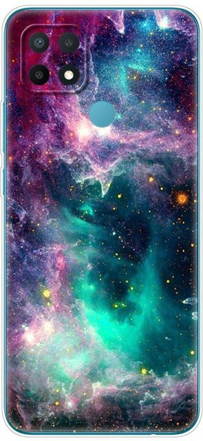 Schutzhülle aus weichem TPU-Silikon für OPPO A15 und OPPO A15S (Modelle CPH2185, CPH2179), mehrfarbig - Bild 1