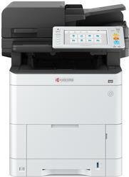 Kyocera ECOSYS MA4000cifx Farblaser Multifunktionsdrucker mit Drucken, Kopieren, Scannen und Faxen in Weiß-Schwarz, B: 480 mm, T: 578 mm, H: 572 mm - Bild 1