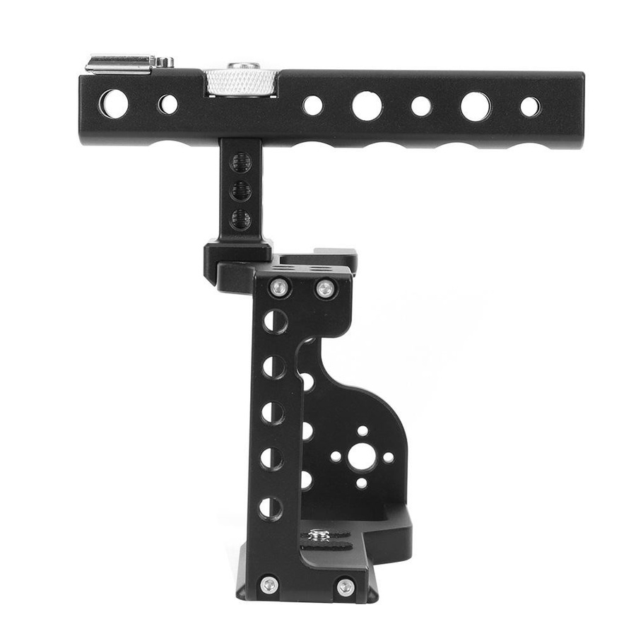 Sony C17 Käfig-Kit aus Aluminiumlegierung mit Griff für die spiegellose Kamera Sony A6600 in Schwarz - Bild 3