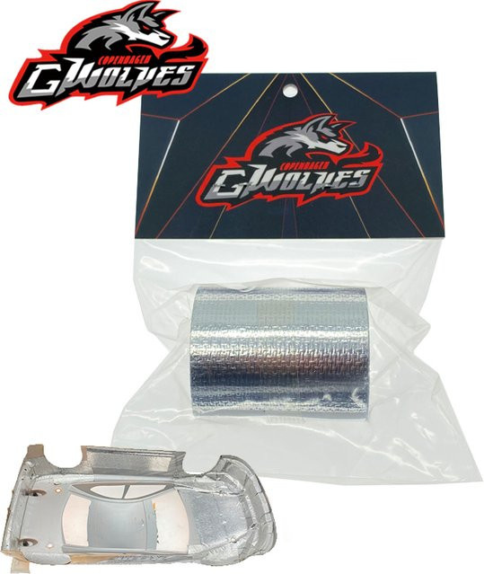GWOLVES RC Shell Repair Restore Fiber Web Protection, Zubehör, Metall, Grau - Bild 1