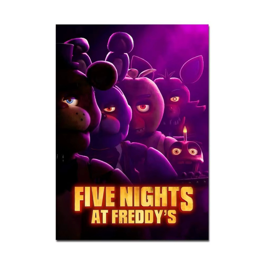 Rastar Five Nights At Freddy's Selbstklebendes Kunstposter in Weiß - Bild 6