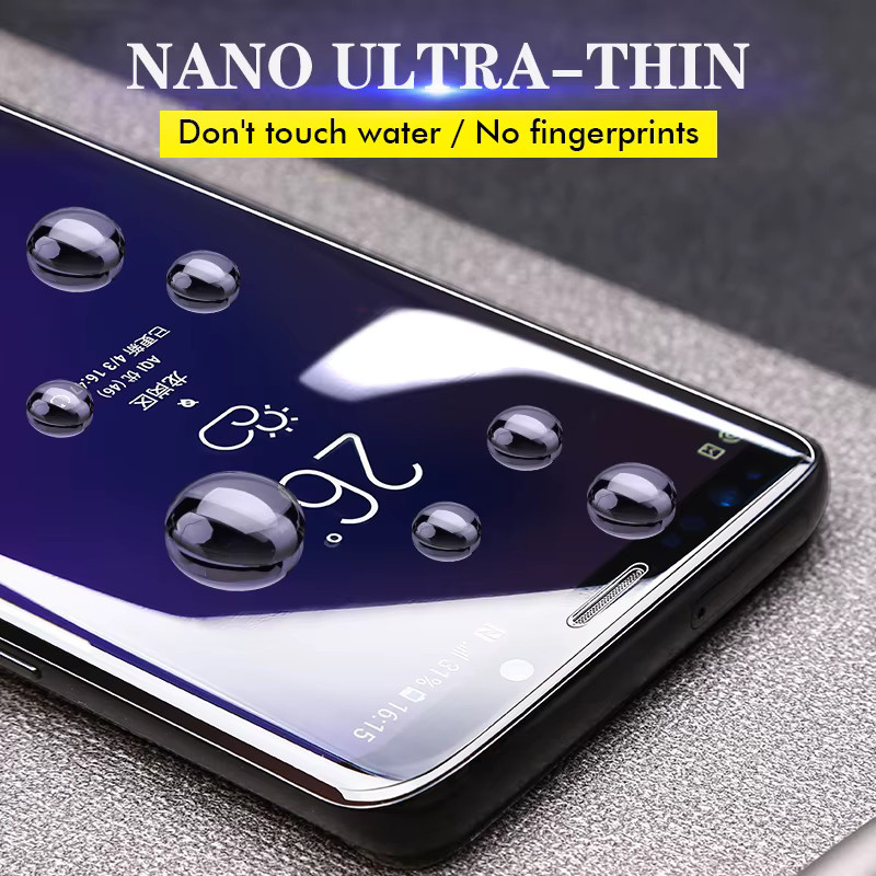 3 Stück Samsung Hydrogel Displayschutzfolie für Galaxy S23 Ultra, S22 Ultra, S21 FE, S20 Plus, S20 Ultra, S10E, S8, S21, S20E in Transparent - Bild 6