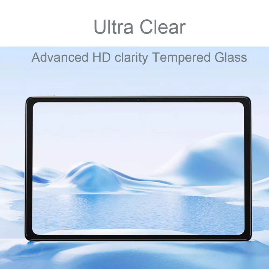 2er-Pack transparente Glas-Displayschutzfolie für Xiaomi Redmi Pad Pro 12,1 Zoll, Pad 2 9,7 Zoll, 11 Zoll, 10,6 Zoll und Pad SE 11 Zoll - Bild 3