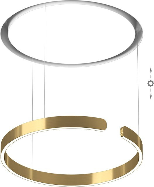 Occhio Mito Cosmo 60 LED-Pendelleuchte in Weiß Matt und Bronze mit Tunable White (2700K - 4000K) und dimmbarer Lichtsteuerung - Bild 1