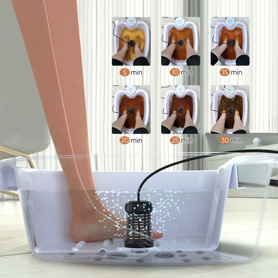 Vremota Ionisches Detox-Fußbad, Weiß - Bild 3