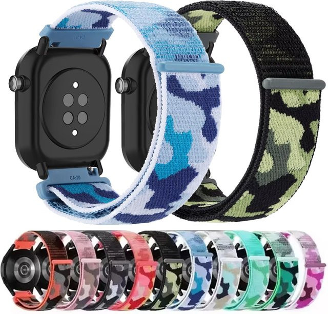 Xplora Uhrenarmband, Sport-Camouflage-Nylon, 20 mm, Kinder, Bunt - Bild 1