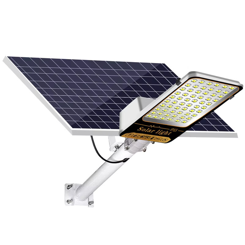 YQCHEZI Solar Außenleuchte Set 2er Pack, Wasserdichte Solar Wandleuchte für Garten und Garage, Modernes Rechteckiges Design in Weiß mit 6000mAh Akku und Dämmerungssensor, Kaltweißes Licht - Bild 6
