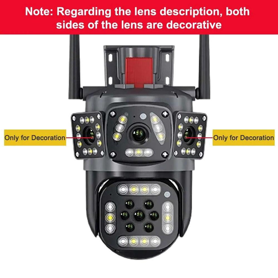 Vstarcam 12MP 6K PTZ-IP-Überwachungskamera mit KI-Personenerkennung, Multi-Objektiv und automatischer Verfolgung für drei Bildschirme, drahtlose CCTV-Sicherheitskamera - Bild 11