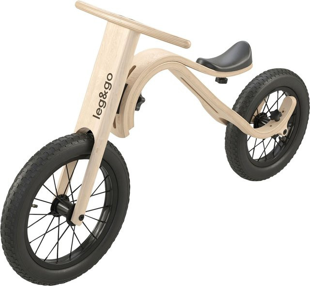 Leg&Go Laufrad Balance Bike 3in1, Holz, ab 1 Jahr - Bild 1