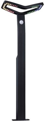 Paulmann Alara LED-Pollerleuchte Zigbee RGBW Gartenleuchte Anthrazit 10W - Bild 1