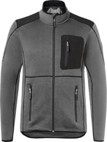 Strickjacke Kübler Workwear in Anthrazit/Schwarz, Größe 3XL - Bild 1
