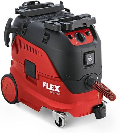 Festool Flex VCE 33M AC 444138 Nass-/Trockensauger in Rot, 30l - Bild 1
