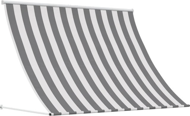 vidaXL Markise Anthrazit und Weiß, Breite: 300 cm, Tiefe: 150 cm - Bild 1