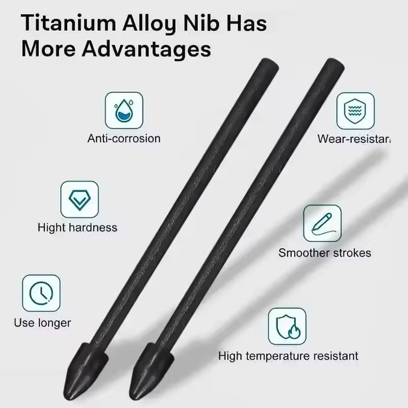 Samsung Ersatzspitzen für Galaxy Tab S6 Lite, S6, S7, S7 FE, S8, S8+ und S8 Ultra Stylus Pen in Schwarz - Bild 5