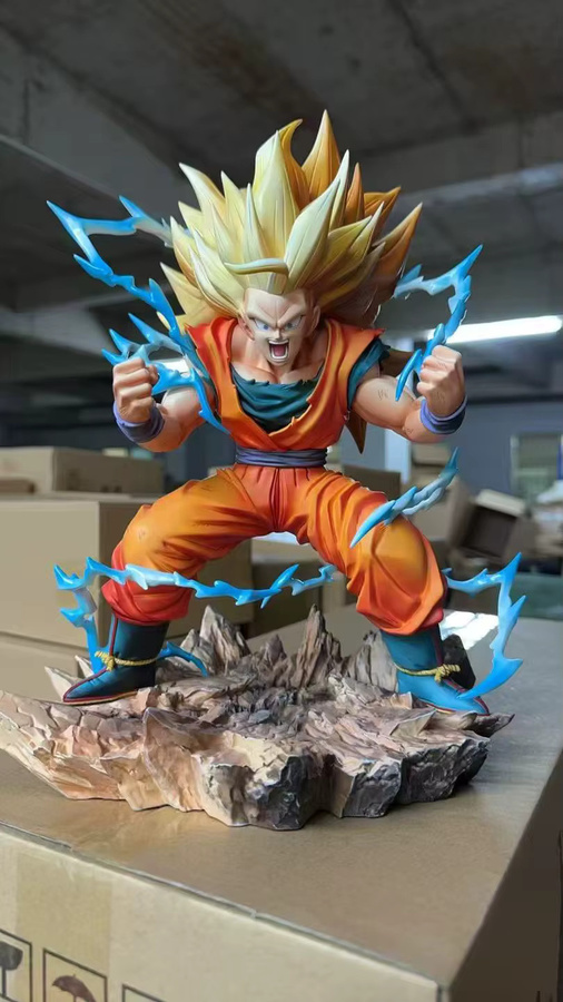 Bandai Dragon Ball Z Ssj3 Goku Figur, Actionfiguren, Kunststoff, Bunt / Mehrfarbig - Bild 2