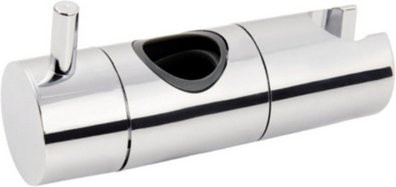 WELLWATER Brausestangen-Gleiter für 22 mm Brausestangen in Chrom und Silber - Bild 1