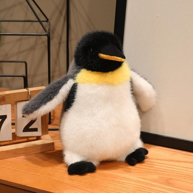 Yiran toy Simulations-Pinguin-Puppe, Plüschtier, 27cm, ab 14 Jahren - Bild 1