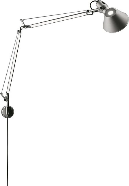 Artemide Tolomeo Micro Wandleuchte in Silber, dimmbare LED-Leuchte aus Aluminium - Bild 1