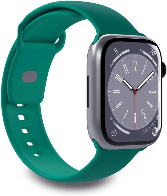 SBS Uhrenarmband Silikon, Unisex, Apple Watch 42-44-45-49mm - Bild 1