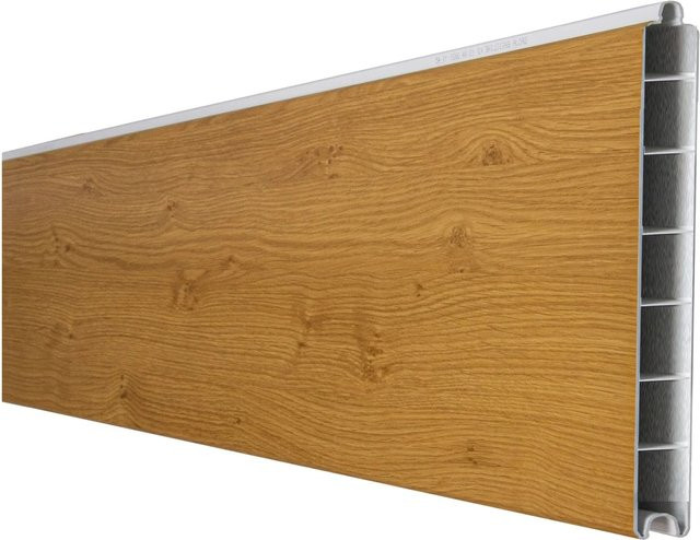 GroJa Einzelprofil Schmal Basicline in Asteiche Natur, Farbe Braun, B: 15 cm, H: 180 cm - Bild 1