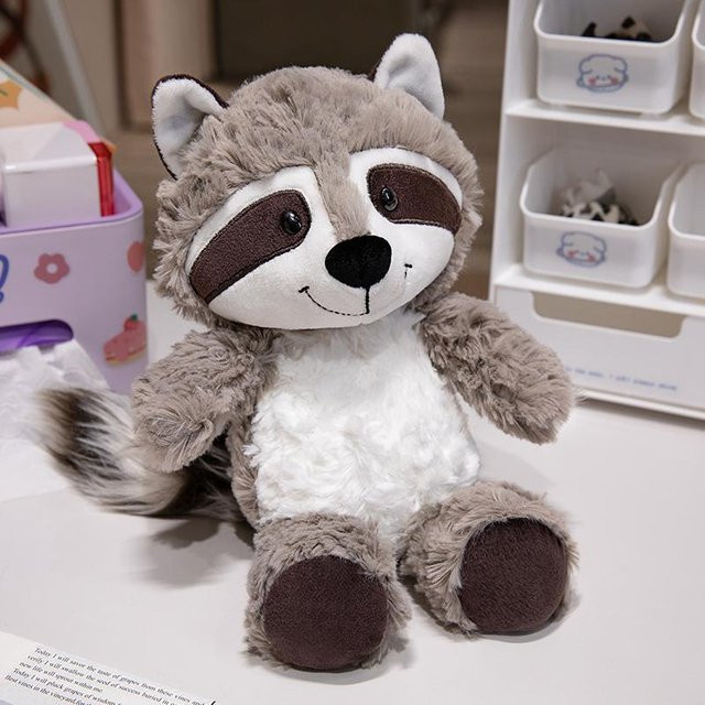 BC Pet Supplies Waschbär-Plüschtier, Plüschpuppe, 25cm, ab 3 Jahre - Bild 1