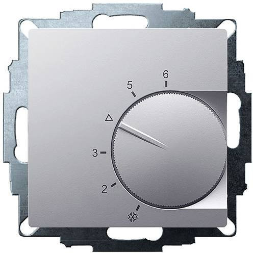Eberle UTE 1033-Alu-55 Raumthermostat Unterputz für Heizen und Kühlen in Silber/Aluminium - Bild 1