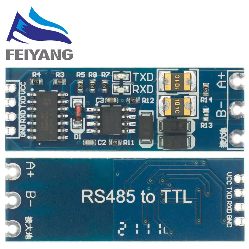 SAMIROB RS485 auf serielle UART Konverter Modul mit automatischer Flussregelung in Blau - Bild 3
