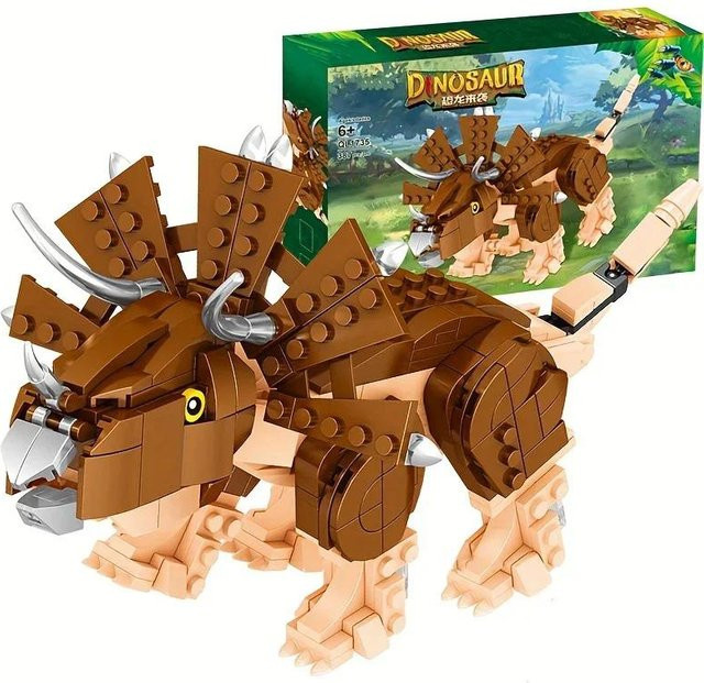 Activating Toys Dinosaurier Triceratops-Modell, Bauset, 387 Teile, ab 6 Jahren - Bild 1