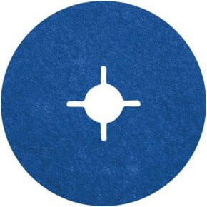 PFERD Fiberscheibe VICTOGRAIN-COOL36 für Edelstahl und Stahl, Durchmesser: 125 mm, Blau - Bild 1
