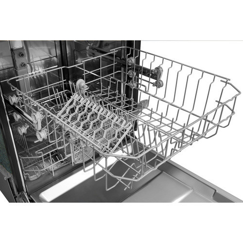 Exquisit Teilintegrierter Einbau-Geschirrspüler EGSP6112-EF-030E in Silber, B/H/T: 59,8 x 81,5 x 57 cm - Bild 3