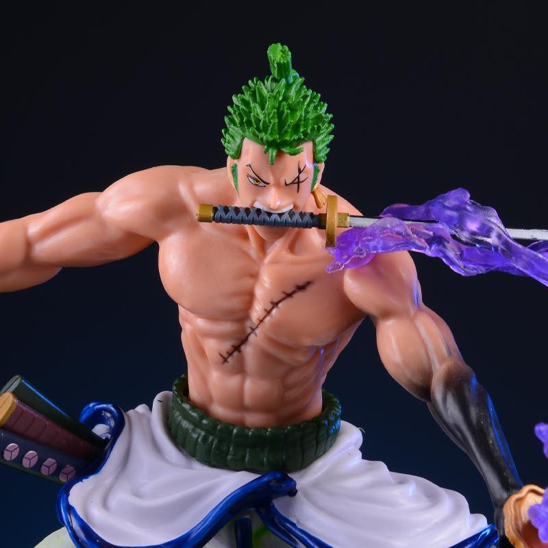 Fashnics One Piece Roronoa Zoro Actionfigur PVC 20cm - Bild 2