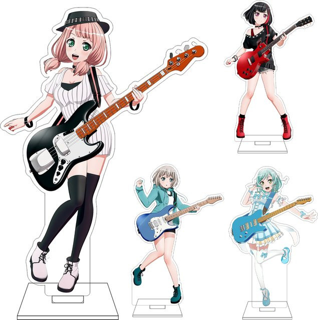Bandai BanG Dream!, Acryl-Figurenständer, 16cm - Bild 1