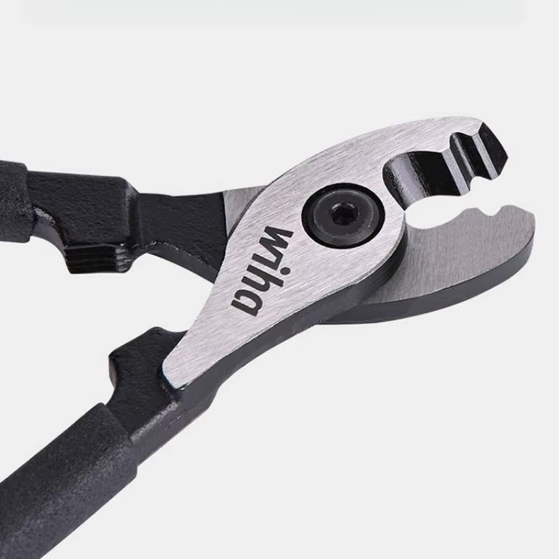 Wiha 46691 Multifunktions-Kabelschneider 6 Zoll mit Anti-Rutsch-Griff - Bild 4