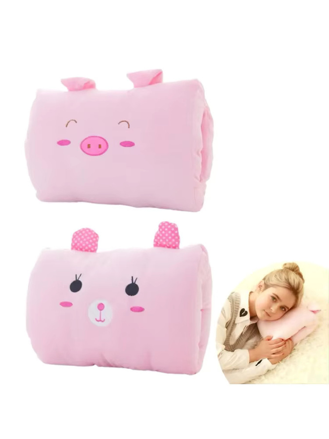 Plüsch-Handkissen Suho Weak Hero Class 1 als Handwärmer und Armkissen in Pink - Bild 1