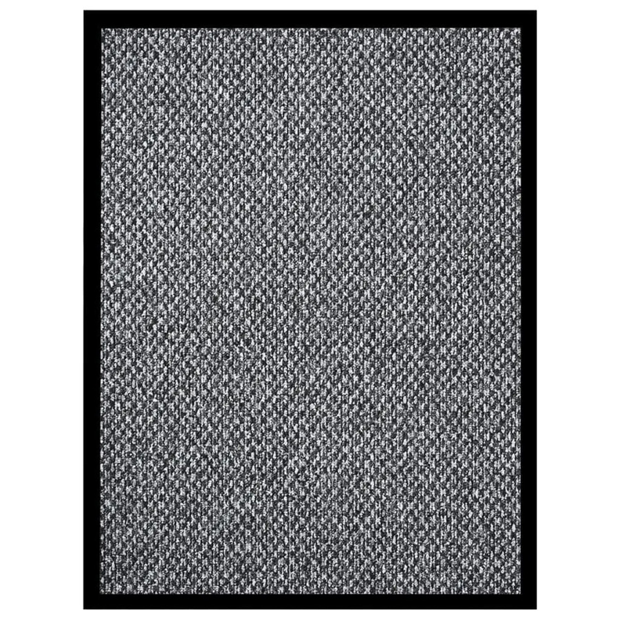 vidaXL Fußmatte Grau, rutschfest, B/B: 60 x 80 cm - Bild 2